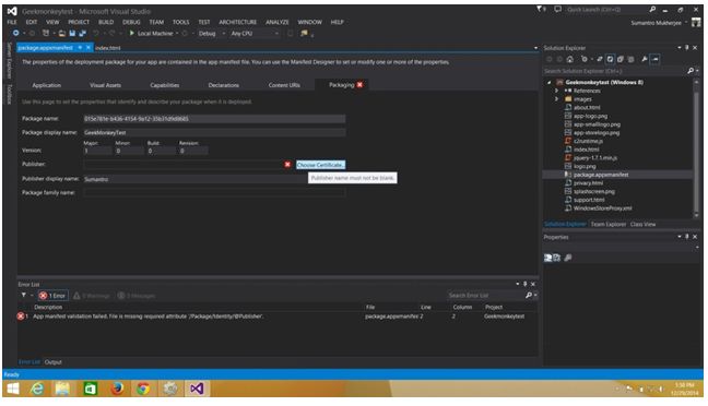 package appxmanifest